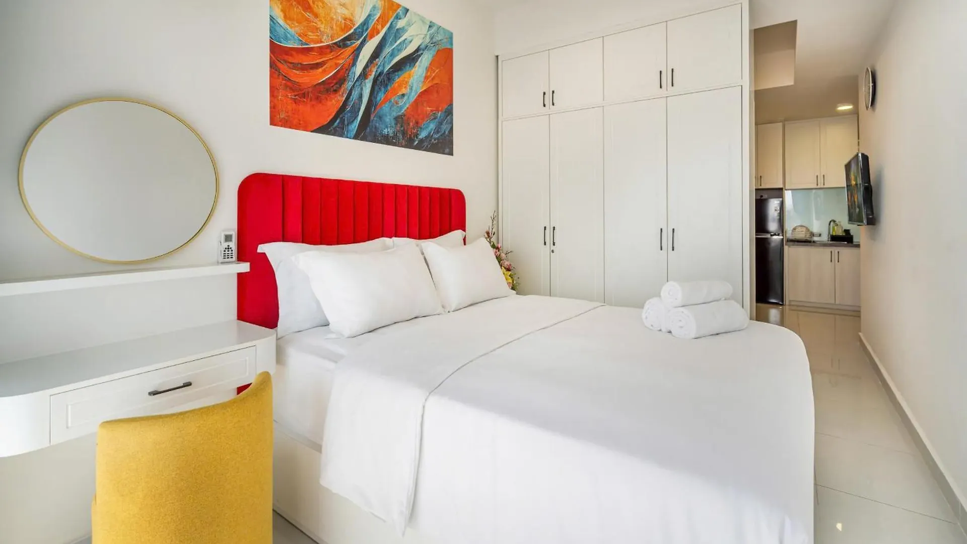 مدينة هوشي منه Otis Soho Saigon Balcony Apartment شقة فندقية
