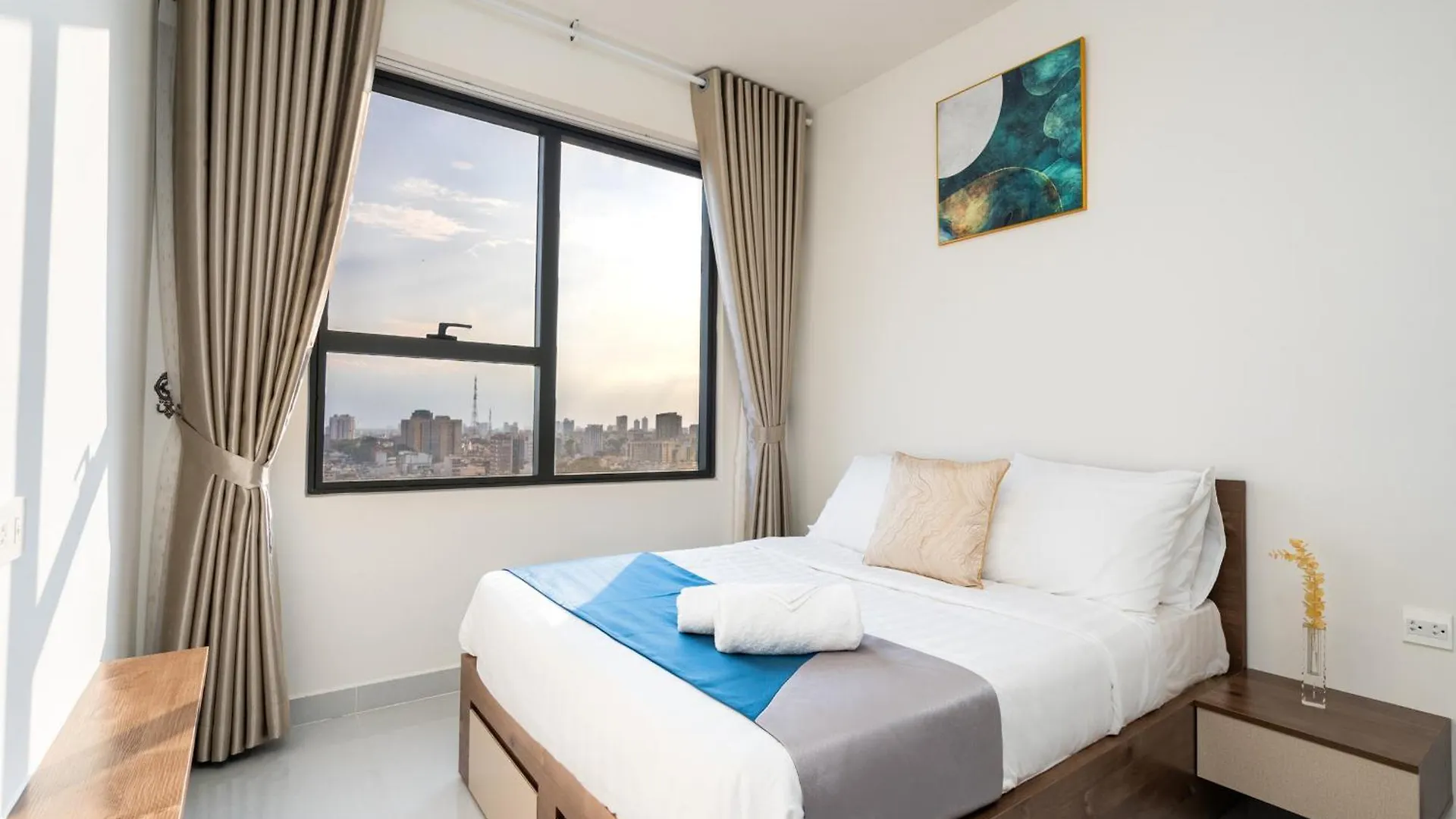 Otis Soho Saigon Balcony Apartment Ho Chi Minh City Vietnam