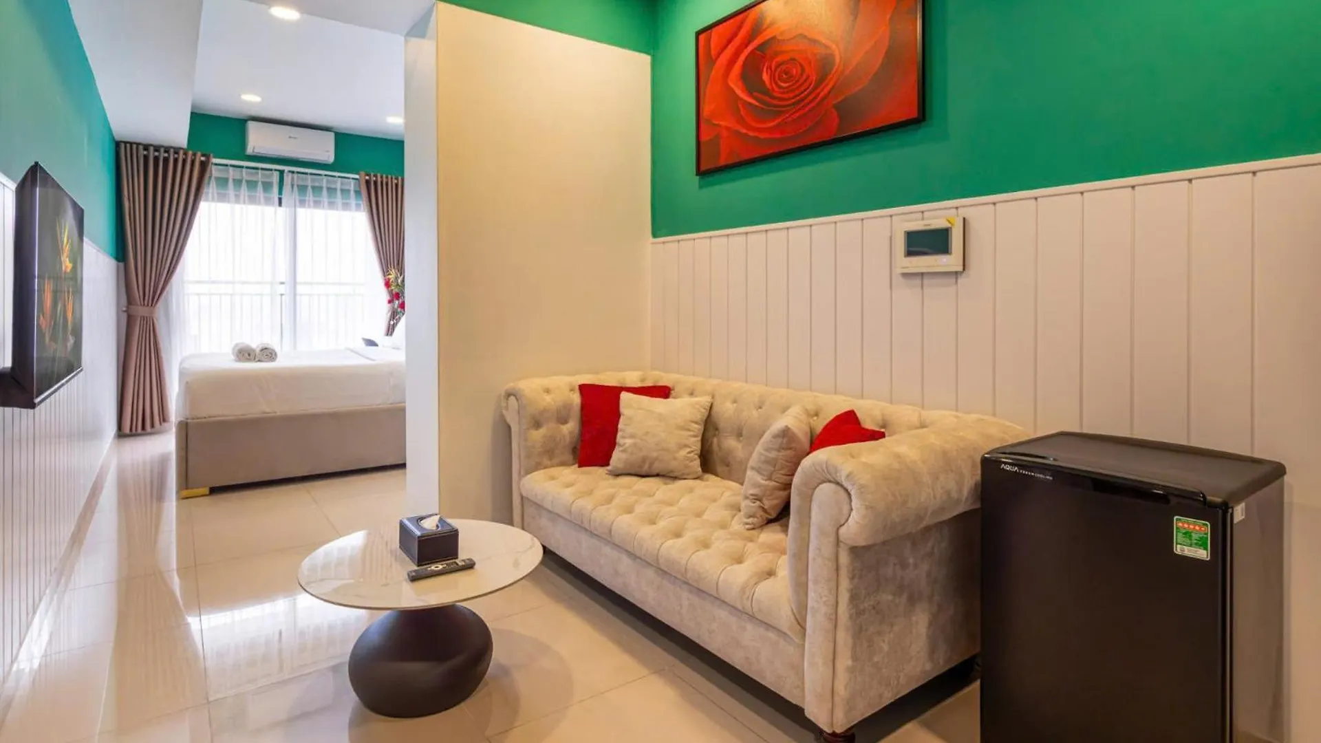 Otis Soho Saigon Balcony Apartment Hô Chi Minh-Ville Vietnam