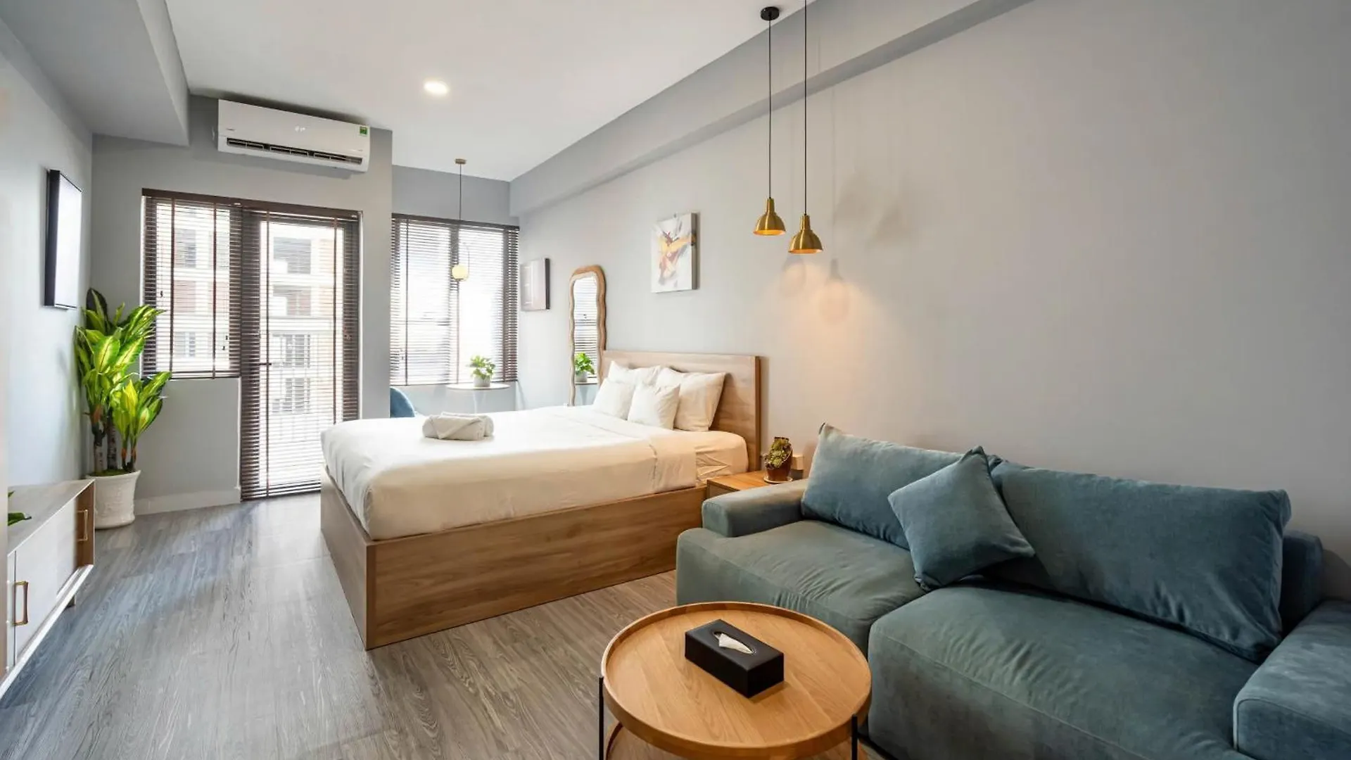 Otis Soho Saigon Balcony Apartment Hô Chi Minh-Ville Vietnam