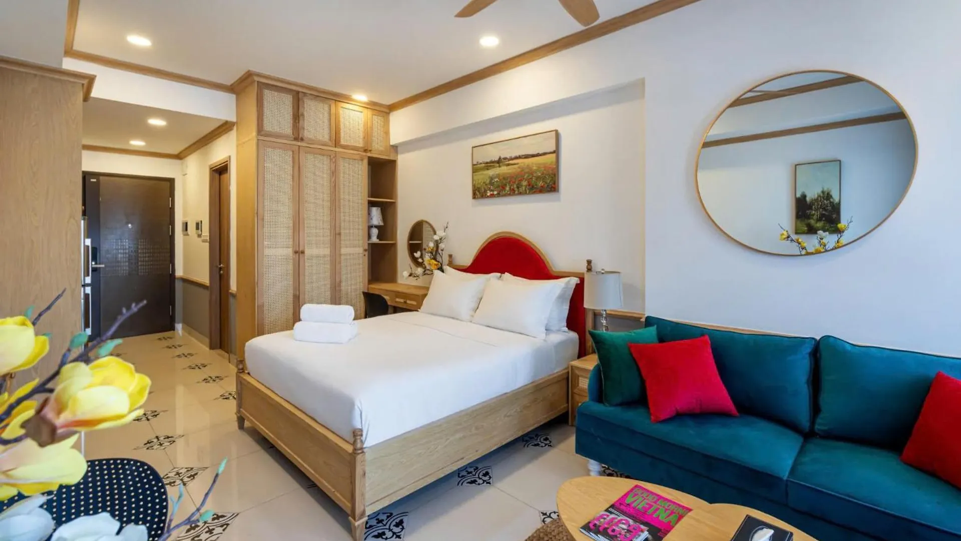 Otis Soho Saigon Balcony Apartment Hô Chi Minh-Ville Appart hôtel